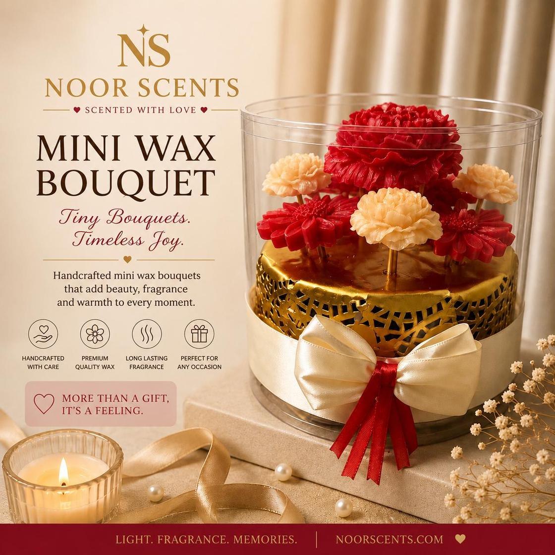 Mini Wax Bouquet