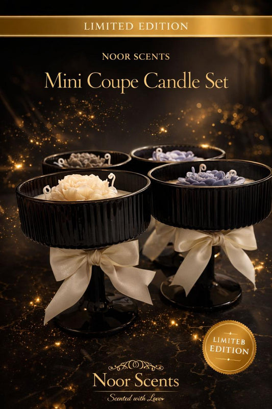 Limited Edition Mini Coupe Candle Set
