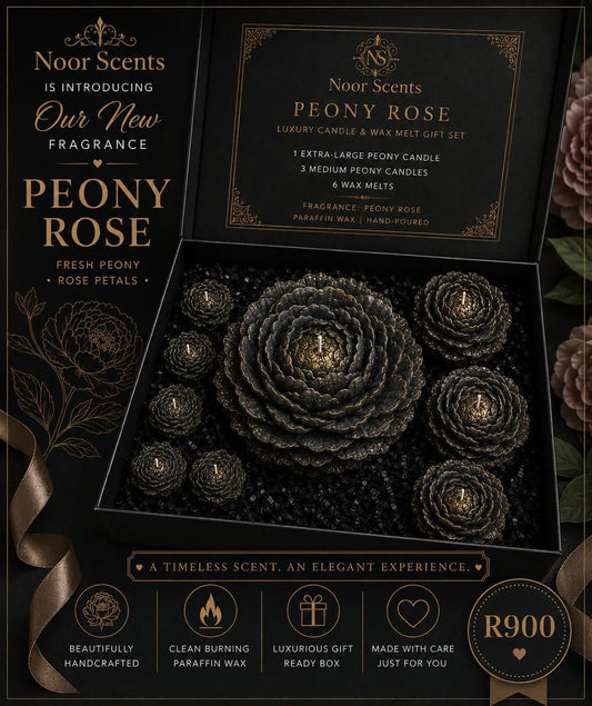 Peony Rose Royal Bloom Gift Set