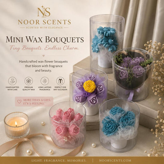 Mini Wax Bouquets
