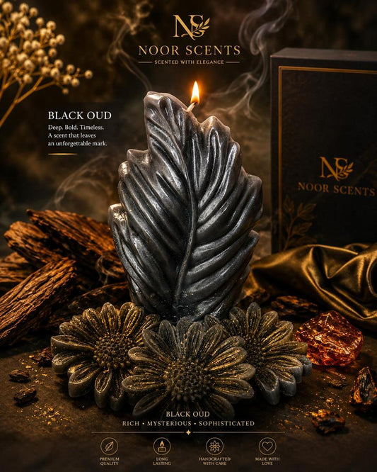Black Oud Candle